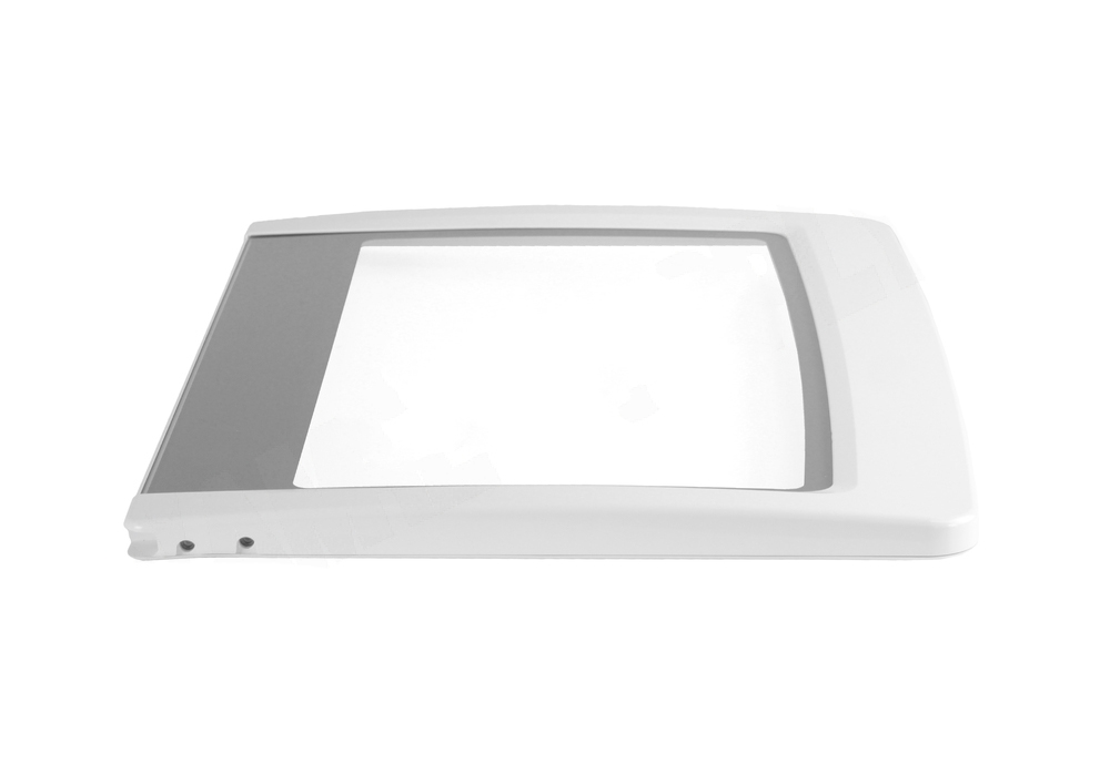 WPW10296171 - Genuine OEM Whirlpool Washer Glass Lid, White